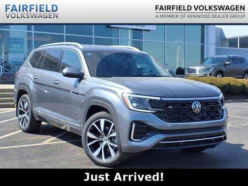 Gray Metallic 2025 Volkswagen Atlas 2.0T SEL Premium R-Line 4MOTION