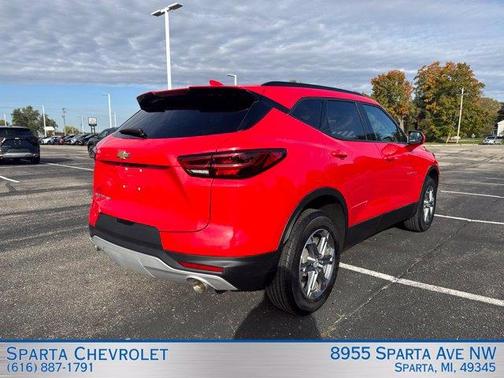 Red 2024 Chevrolet Blazer LT