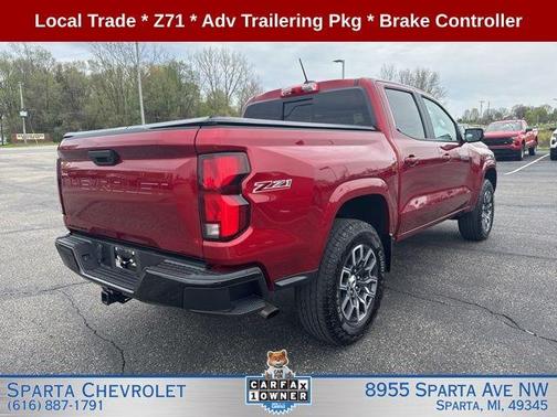 Radiant Red 2023 Chevrolet Colorado Z71