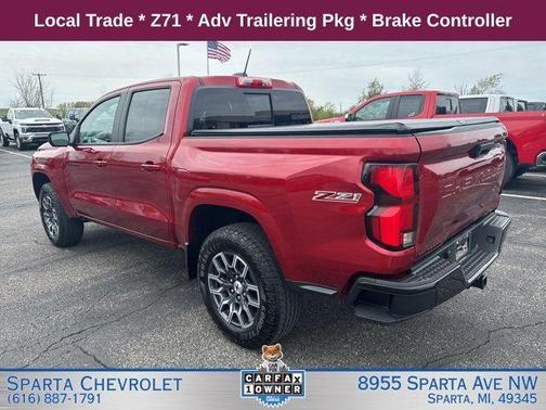 Radiant Red 2023 Chevrolet Colorado Z71