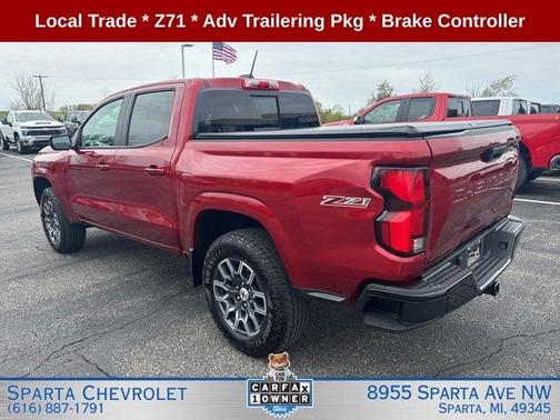 Radiant Red 2023 Chevrolet Colorado Z71