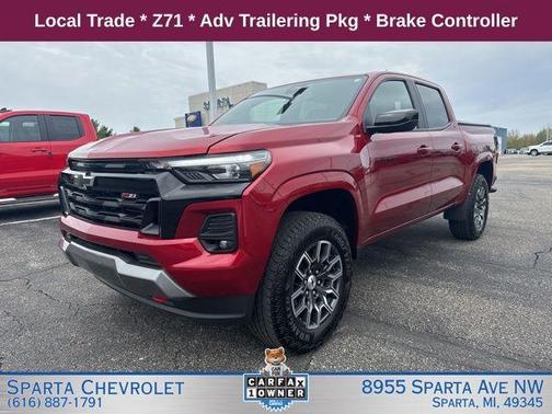 Radiant Red 2023 Chevrolet Colorado Z71