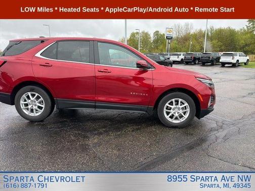Radiant Red 2024 Chevrolet Equinox LT