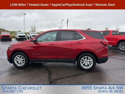 Radiant Red 2024 Chevrolet Equinox LT
