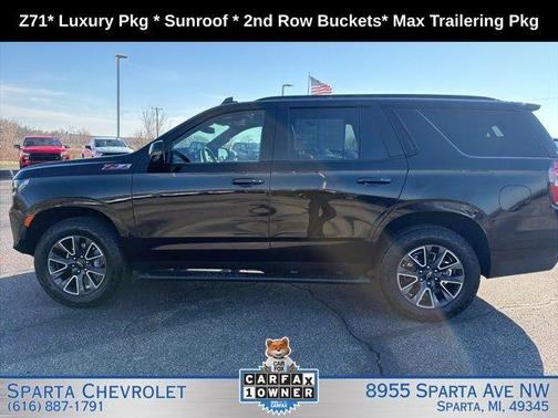 Black 2024 Chevrolet Tahoe Z71