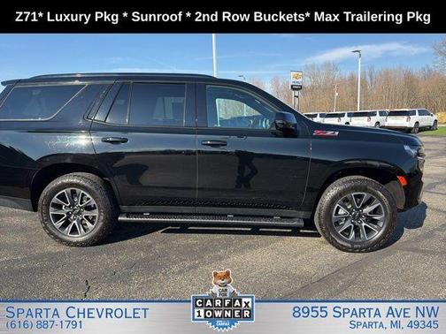 Black 2024 Chevrolet Tahoe Z71