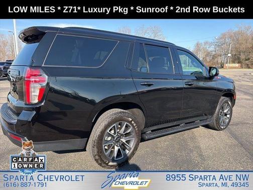 Black 2024 Chevrolet Tahoe Z71