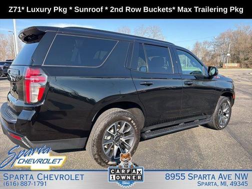 Black 2024 Chevrolet Tahoe Z71