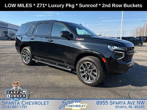 Black 2024 Chevrolet Tahoe Z71
