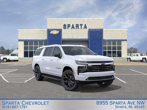 Summit White 2026 Chevrolet Suburban LT