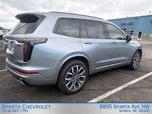 Silver Metallic 2024 Cadillac XT6 Sport AWD