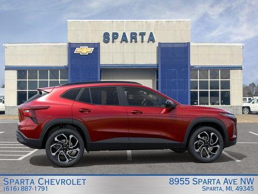 Red 2026 Chevrolet Trax 2RS