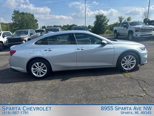 Arctic Blue 2017 Chevrolet Malibu 1LT