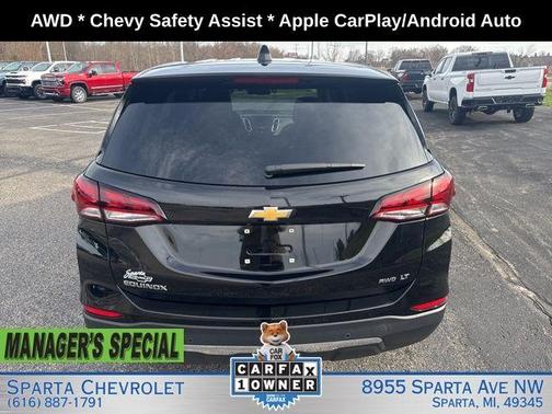 Black Metallic 2024 Chevrolet Equinox LT