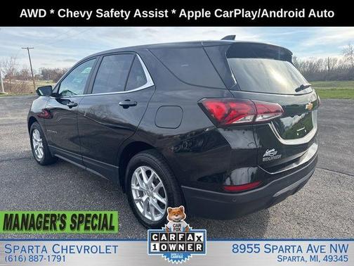 Black Metallic 2024 Chevrolet Equinox LT