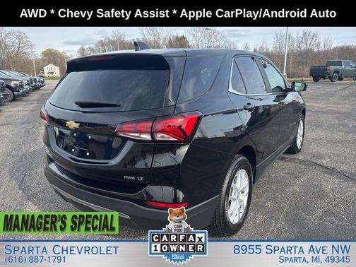 Black Metallic 2024 Chevrolet Equinox LT