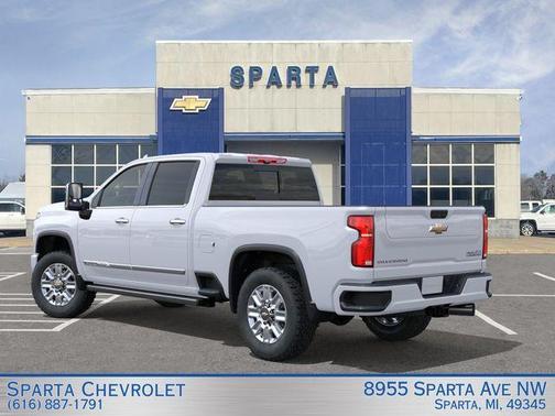 Polar White 2026 Chevrolet Silverado 3500 High Country