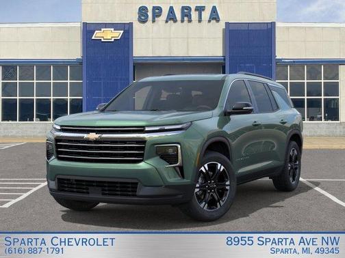 Green Metallic 2027 Chevrolet Traverse LT
