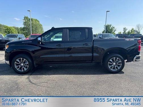 Black 2023 Chevrolet Silverado 1500 LT