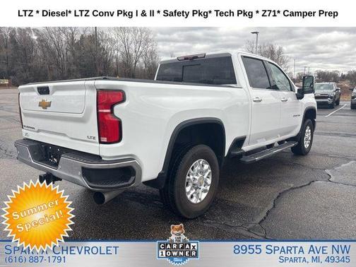 Summit White 2024 Chevrolet Silverado 2500 LTZ