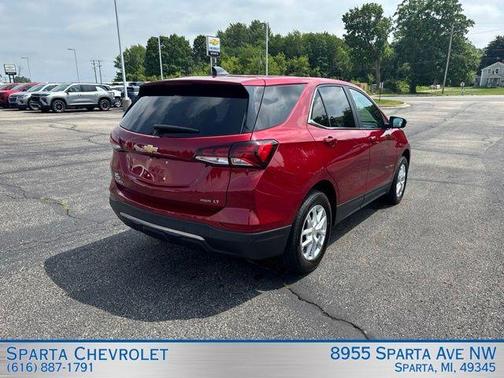 Radiant Red 2024 Chevrolet Equinox LT