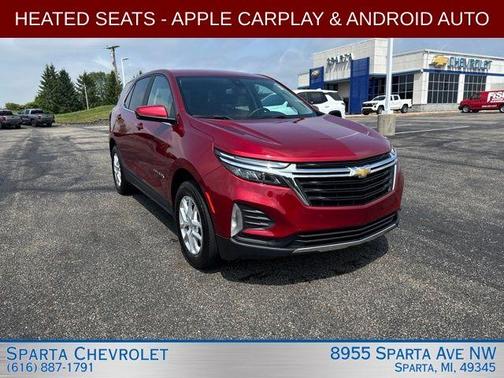Radiant Red 2024 Chevrolet Equinox LT