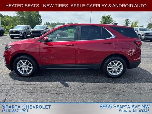 Radiant Red 2024 Chevrolet Equinox LT
