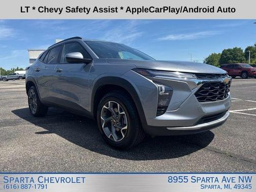 Sterling Gray Metallic 2024 Chevrolet Trax LT