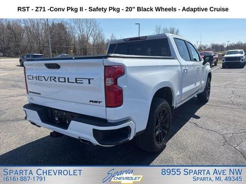 Summit White 2023 Chevrolet Silverado 1500 RST