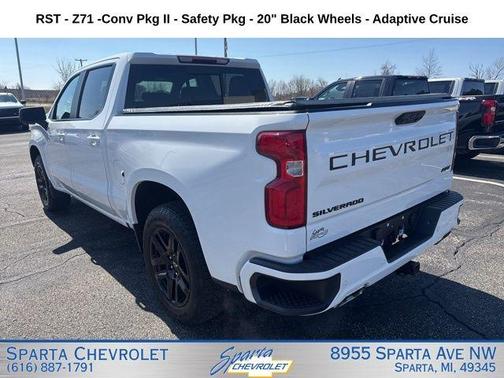 Summit White 2023 Chevrolet Silverado 1500 RST