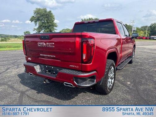 Volcanic Red 2023 GMC Sierra 1500 AT4