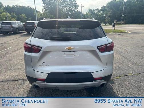 Silver Ice Metallic 2020 Chevrolet Blazer 2LT