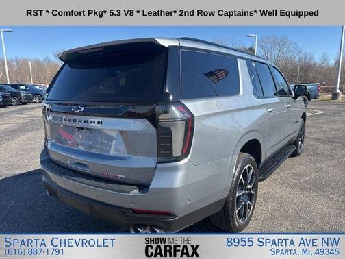 Sterling Gray Metallic 2025 Chevrolet Suburban RST