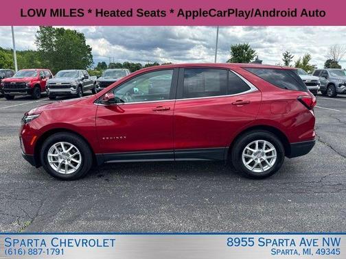 Radiant Red 2024 Chevrolet Equinox LT