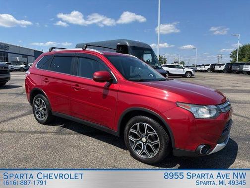 Rally Red 2015 Mitsubishi Outlander GT