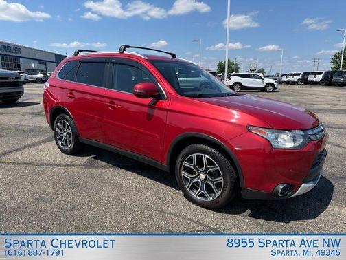 Rally Red 2015 Mitsubishi Outlander GT