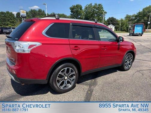 Rally Red 2015 Mitsubishi Outlander GT