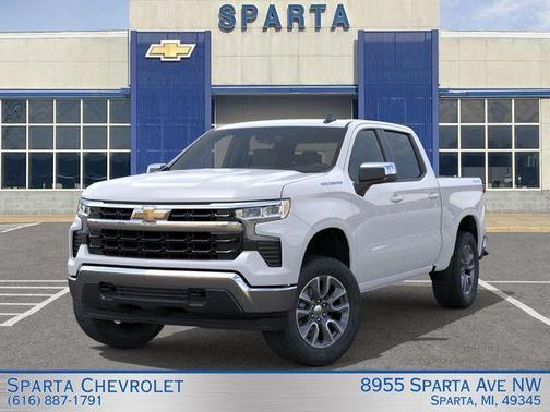 Summit White 2026 Chevrolet Silverado 1500 LT