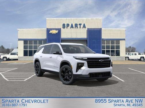 Summit White 2027 Chevrolet Traverse LT