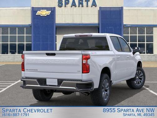 Summit White 2026 Chevrolet Silverado 1500 LT