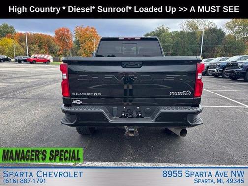 Black 2024 Chevrolet Silverado 2500 High Country