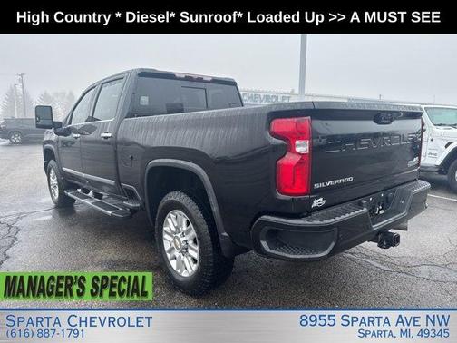 Black 2024 Chevrolet Silverado 2500 High Country