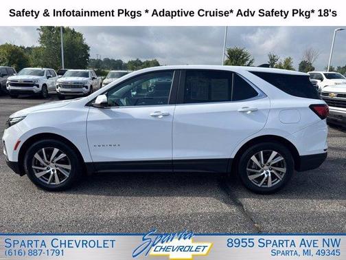 Summit White 2024 Chevrolet Equinox LT