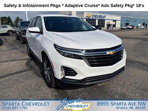 Summit White 2024 Chevrolet Equinox LT