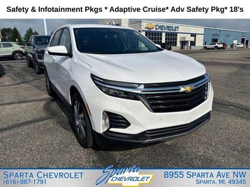Summit White 2024 Chevrolet Equinox LT