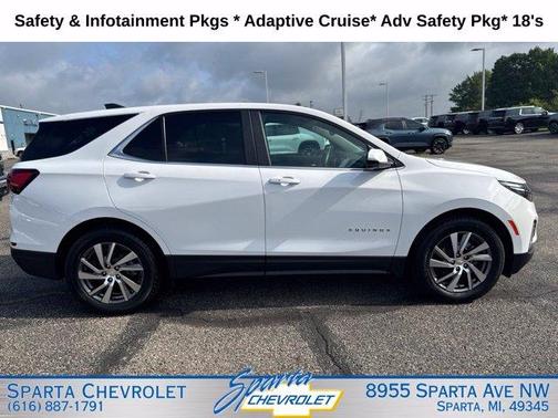 Summit White 2024 Chevrolet Equinox LT