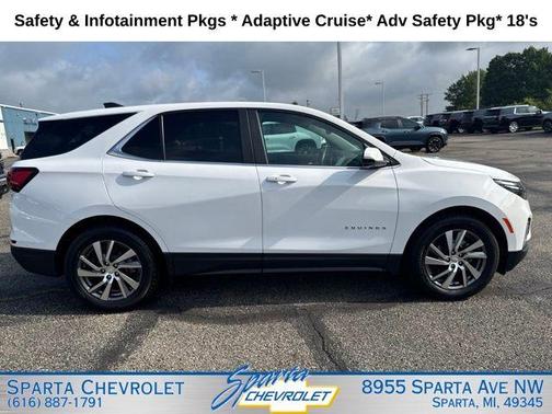 Summit White 2024 Chevrolet Equinox LT