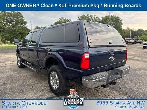 Blue 2016 Ford F-250 XLT