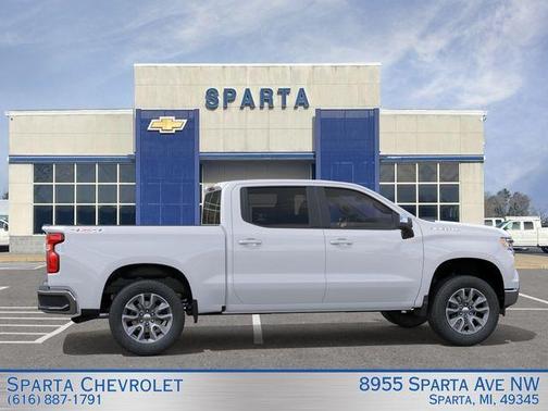 Summit White 2026 Chevrolet Silverado 1500 LT