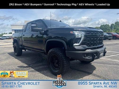 Black 2025 Chevrolet Silverado 2500 ZR2